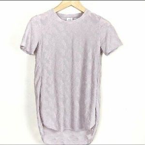 Aritzia Wilfred Capucine Lilac Purple Cotton Blend